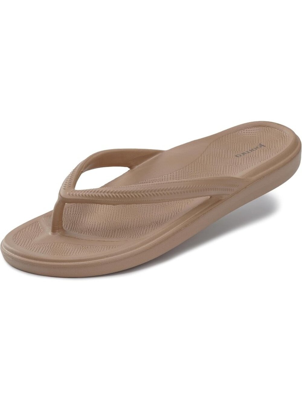 Women's Brown Arch Support Flip Flops Orthopedic Plantar Fasciitis Thong Sandals